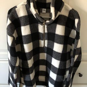 Buffalo Check fleece pullover